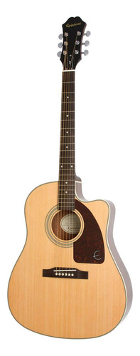 Guitarra Electroacustica EpiPhone Aj210ce Con Corte Prm