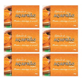 Kit 6 Sabonete De Açafrão Antisséptico Natural Pele 90g