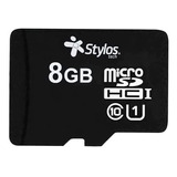 Memoria Micro Sd 8gb Stylos Stmsds1b 8 Gb 13mb/s 5 Mb/s