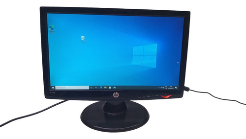 Monitor Hp Lcd 19', Widescreen, L185b Com Risco - Usado