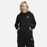 Sudadera Para Mujer Con Gorro Nike Sportswear Club Fleece