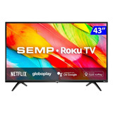 Smart Tv Led 43'' Full Hd Roku Tv Wifi R6500 Semp