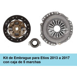 Embrague Toyota Etios 2013 2014 2015 2016 2017 Caja 5mt Phc