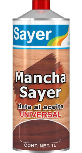 Tinta Para Madera Sayer Lack 1 Lt Base Aceite Ts-61xx