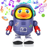 Robot Espacial Pato Bailarín Luces Led Juguete Niños Musical