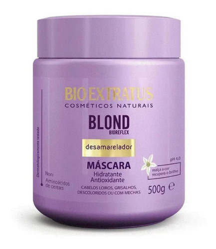 Bio Extratus Blond Bioreflex Máscara Desamarelado - Promoção