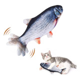 Juguete Para Gato Forma Pescado  Interactivo Con Movimiento