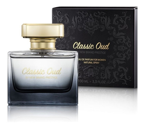 Perfume New Brand Classic Oud For Women 100 Ml - Selo Adipec