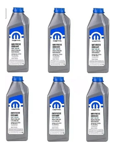 Kit 6 Aditivos Original Mopar Radiador Coolant Renegade Jeep