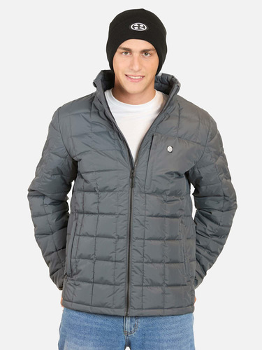 Parka Puffa Hanalei Gris Hombre Maui And Sons