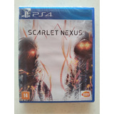 Jogo Scarlet Nexus Ps4 Mídia Física Lacrado Novo + Nf
