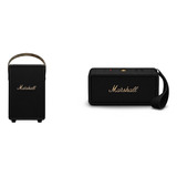 Marshall Tufton - Altavoz Bluetooth, Negro Y Latón Y Altavoz