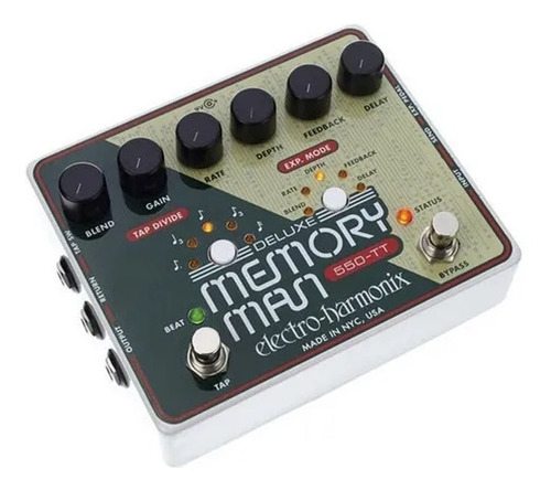 Pedal Electro-harmonix Deluxe Memory Man W/tap 550 + Cable