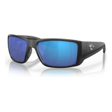 Costa Del Mar Blackfin Pro 06s9078 907801 60 Ng Mate / Azul Color De La Varilla Negro Color Del Armazón Negro