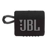 Caixa De Som Portátil Bluetooth Jbl Go 3 4,2w À Prova D'água