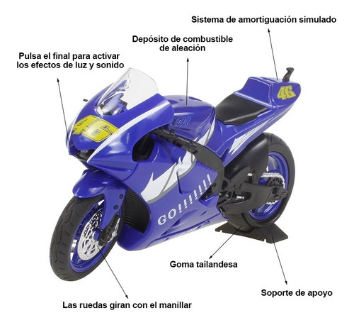 Yamaha Yzf 1:12 Miniatura Metal Autos Colección [s]