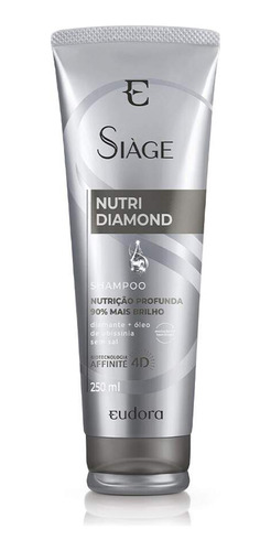 Shampoo Nutri Diamond Siàge Eudora 250ml