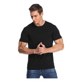 Pack 2 Camiseta Manga Corta Para Hombre, Algodón 