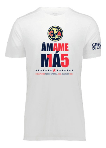 Playera América Campeón Ámame Más 