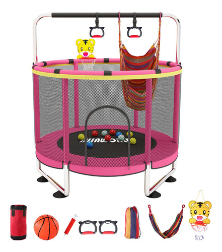 Trampolin Para Ninos, Cama Elastica Ajustable Para Bebes Con