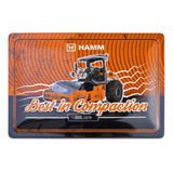 Placa Metálica De Vibrocompactador Hamm ® Año 1878