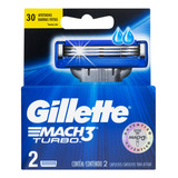 Carga Para Lâmina De Barbear Gillette Mach3 Turbo 2 U