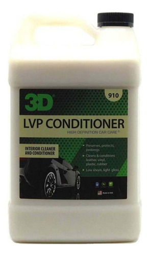 3d Lvp Conditioner Limpiador Acondicionador De Cuero 5 Lts. 