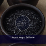 Arena Negra Acuario Pecera Tropical Y Agua Fría 5kg