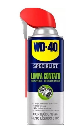 Limpa Contato Elétrico E Eletrônicos 385ml Specialist Wd-40