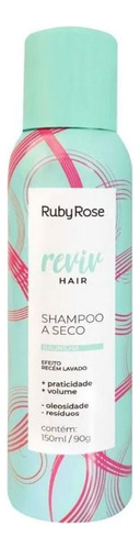 Shampoo A Seco Ruby Rose Reviv Hair Baunilha 150ml