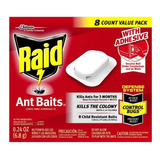 Raid Max Cebo Para Hormigas X 8 - Unidad a $11875