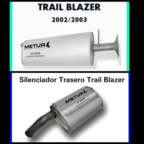 Silenciador Blazer / Grand Blazer / Trail Blazer / Avalanche Foto 10