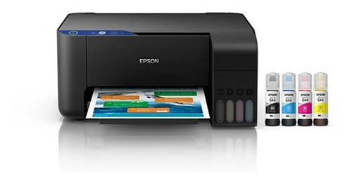 Impresora A Color Multifunción Epson Eco Tank L3210 + Tinta