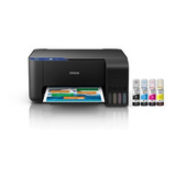 Impresora A Color Multifunción Epson Eco Tank L3210 + Tinta