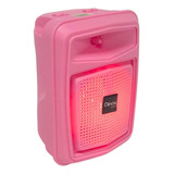 Parlante Portatil Inalámbrico Bluetooth Intro Dinax Radio Fm Color Rosa