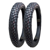 Llanta 300-17 + 275-17 Power Tire Tt Italika At110 Lt Dt110 