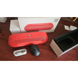 Bocina Beats Pill + Edición Red Para Exigentes Y Coleccion