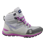 Bota Discovery Expedition Senderismo Outdoor Gris Mujer 2114