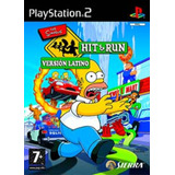 The Simpsons Hit & Run Versión Latino | Ps2 | Fisico En Dvd