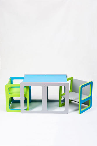 Mesa Y Sillitas Dargioco Estilo Montessori