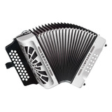 Acordeon Hohner Compadre En Tonalidad Fa Blanco