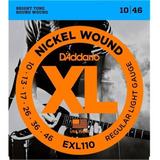 Daddario Xl Nickel Exl110 Encordado .010 Para Eléctrica