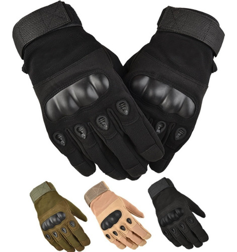 Guantes Tacticos Militares  Motocicleta Uso Rudo Reforzados