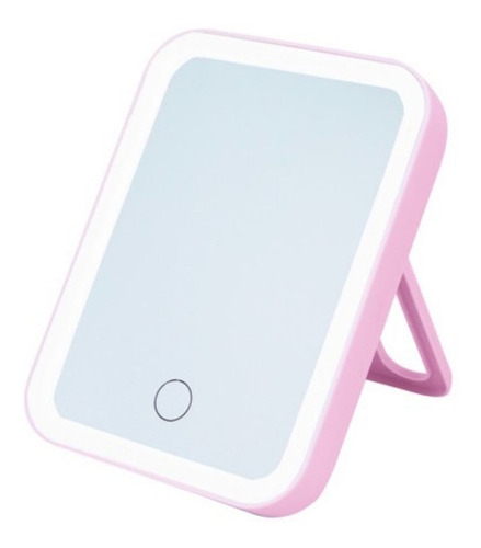 Espejo Para Maquillaje Con Luz Led Panel Touch Usb