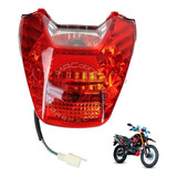 Calavera Mica Trasera Roja 12v Para Vento Crossmax 250 Pro