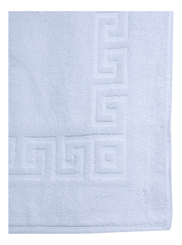 Paquete De 10 Tapetes De Baño Hoteleras Diseño Greca 61x51cm