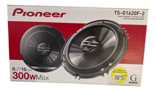 Parlantes Pioneer De 6  Ts-g1620f De 300 Watts Fe Potencia 