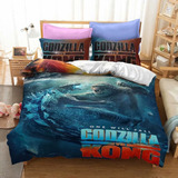 Godzilla Vs Kong - Funda De Edredón For Cama Individual 220