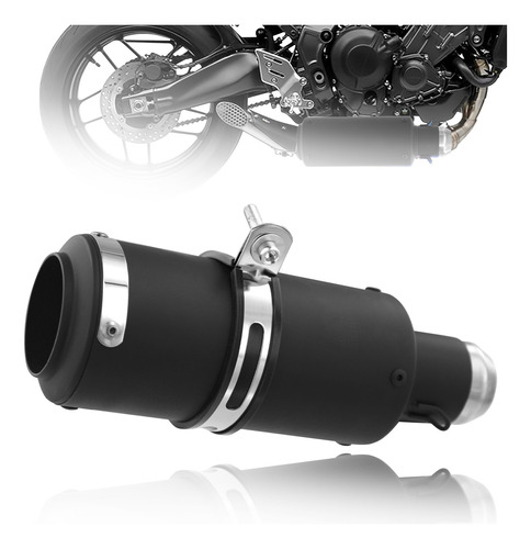 Escape Deportivo Moto 51mm De Acero Inoxidable Universal