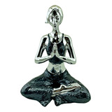 Mujer Postura Mariposa Yoga Figura Decorativa Relax Zn Ct